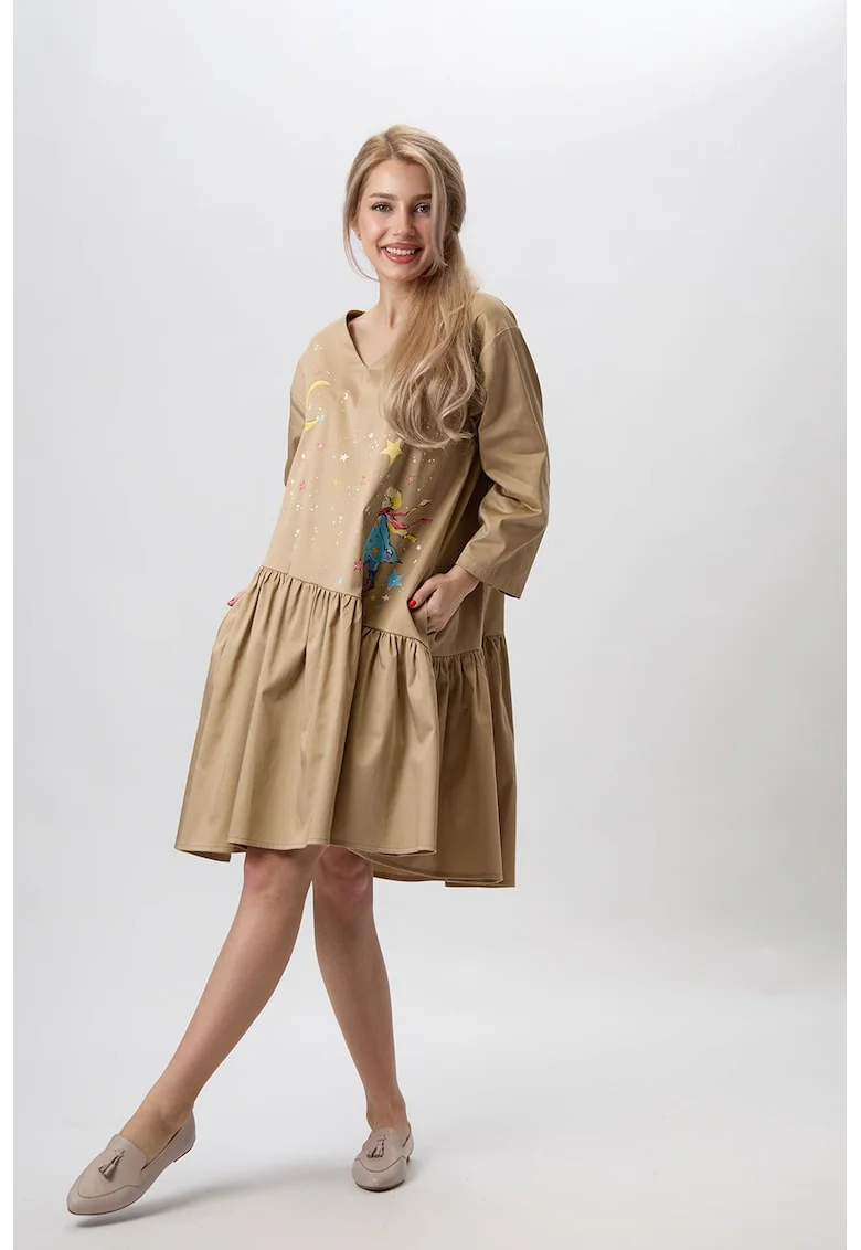 Rochie pictata manual Storia