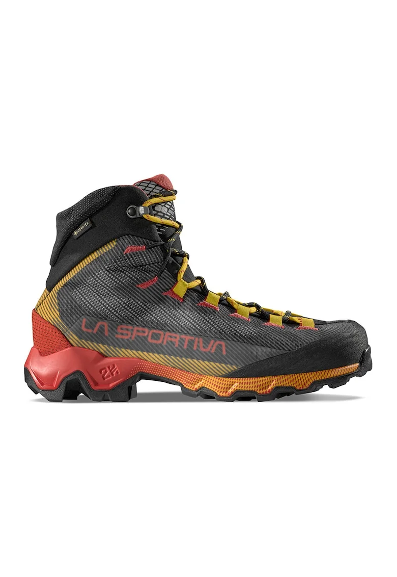 Ghete pentru trekking cu Gore-Tex® Aequilibrium Hike, Galben/Portocaliu/Gri inchis