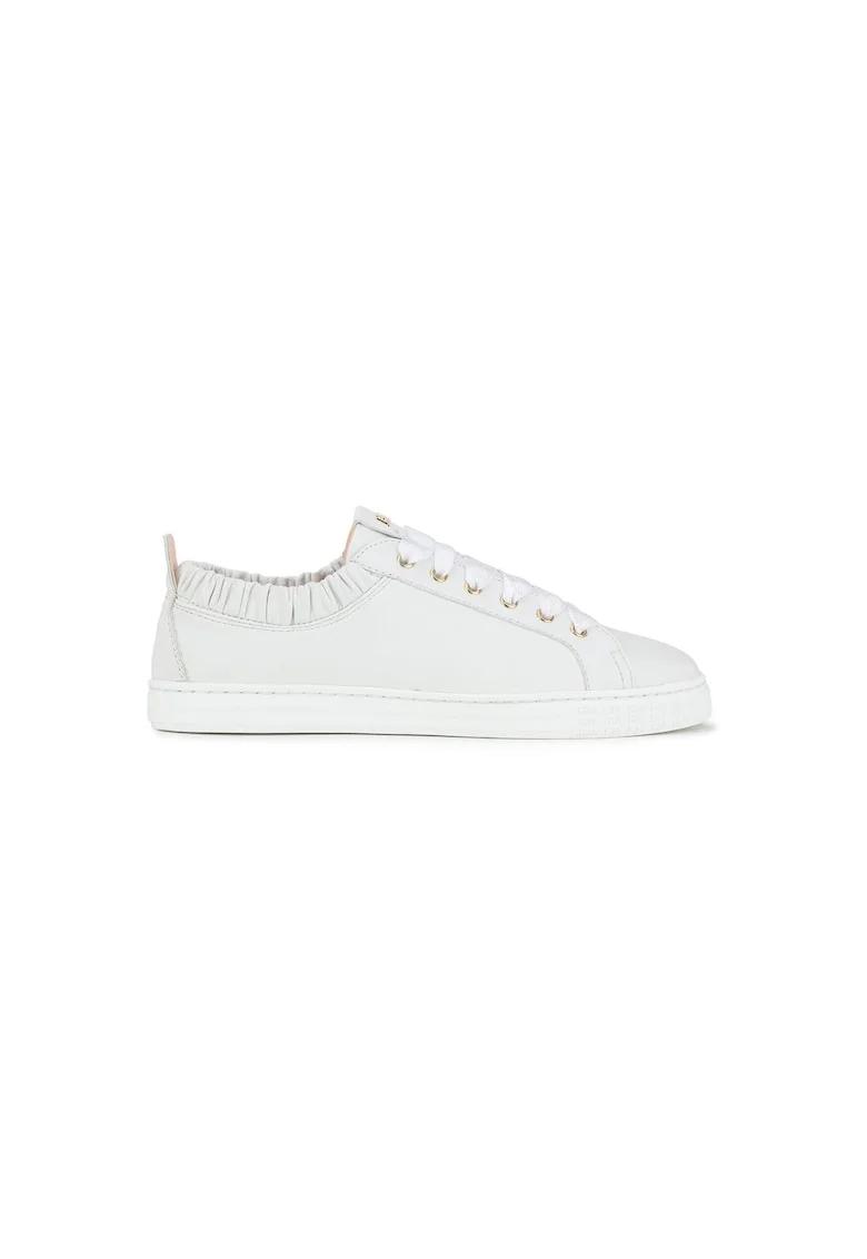 Pantofi sport dama,  Suzie, Piele naturala, Alb