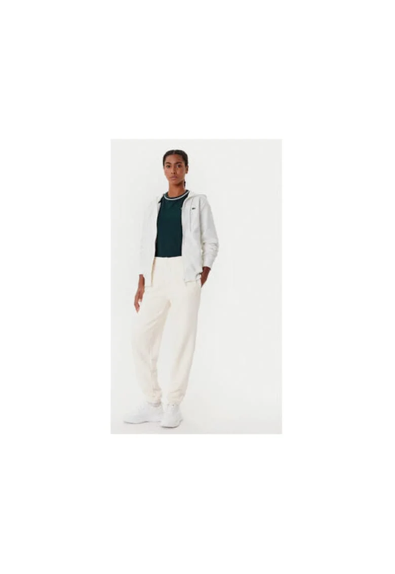 Pantaloni de trening pentru femei,  305549587, material sintetic, alb,