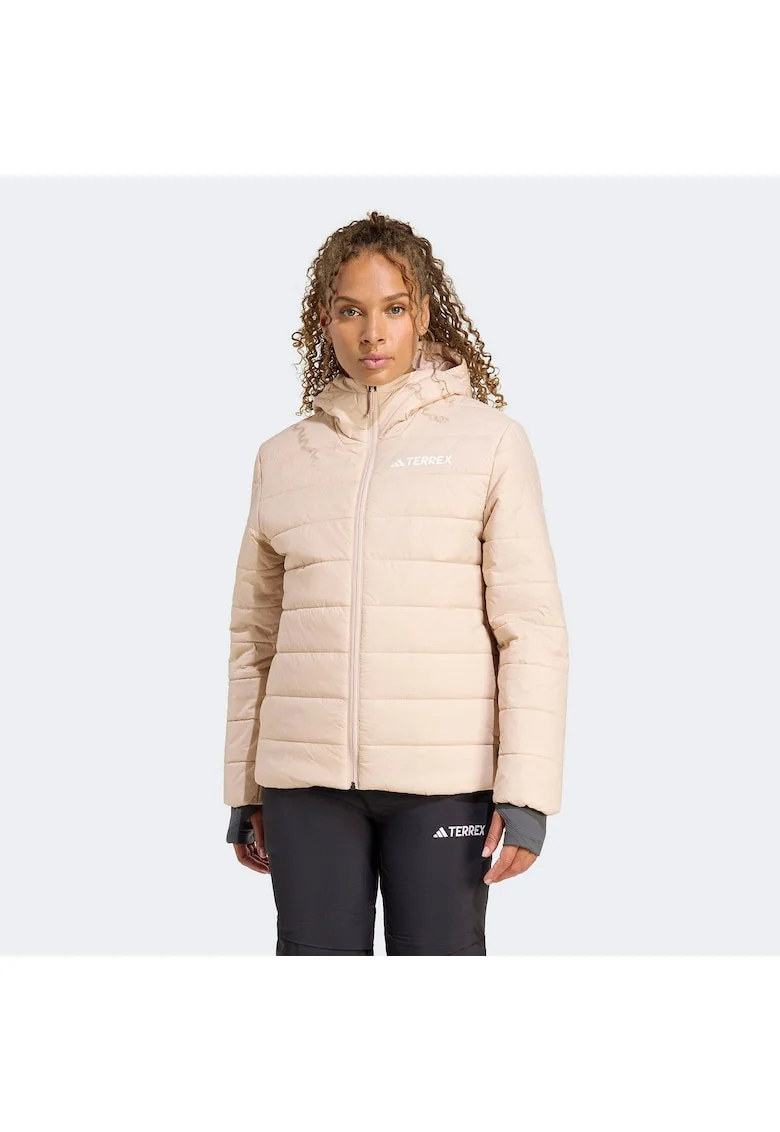 Jacheta sport dama,  cu gluga, bej