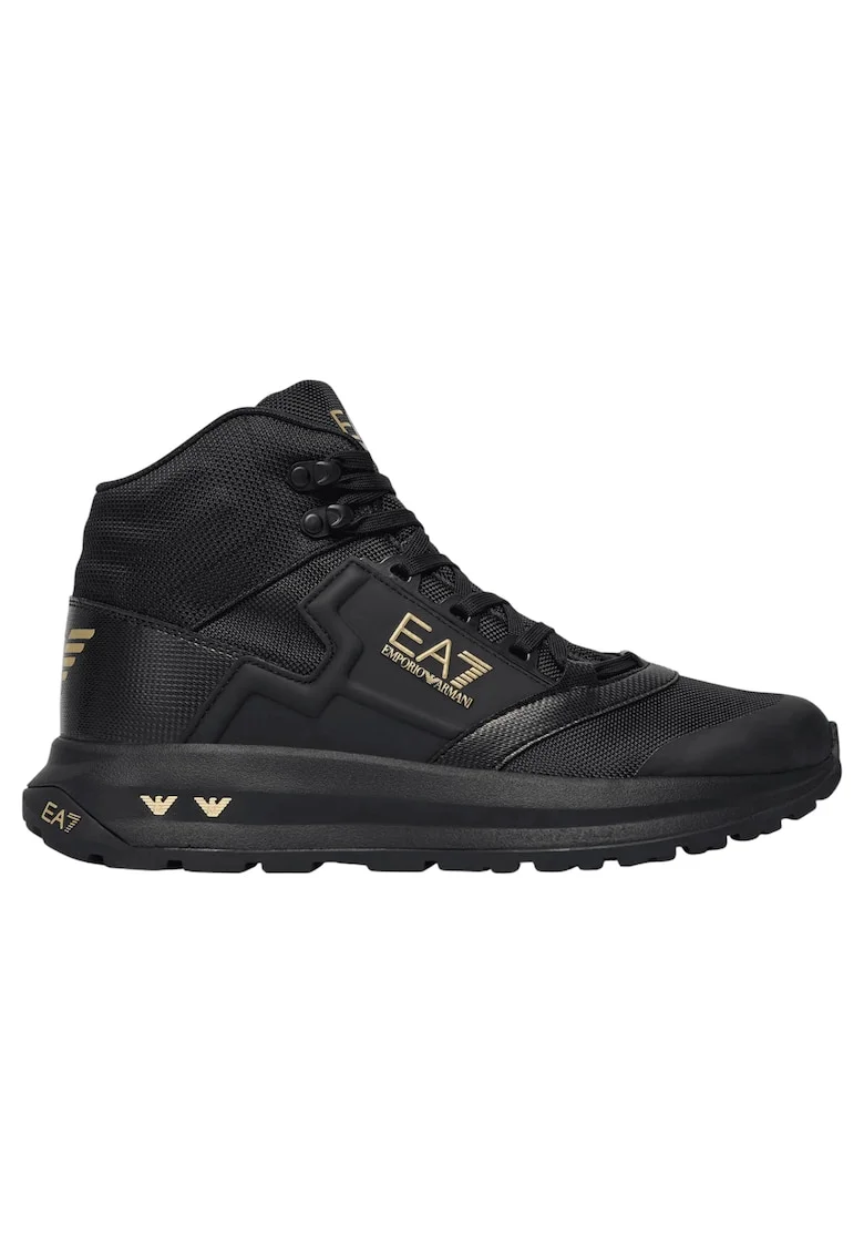 Pantofi sport  EA7 Ice Altura Nylon Mesh+ 51480, Auriu/Negru