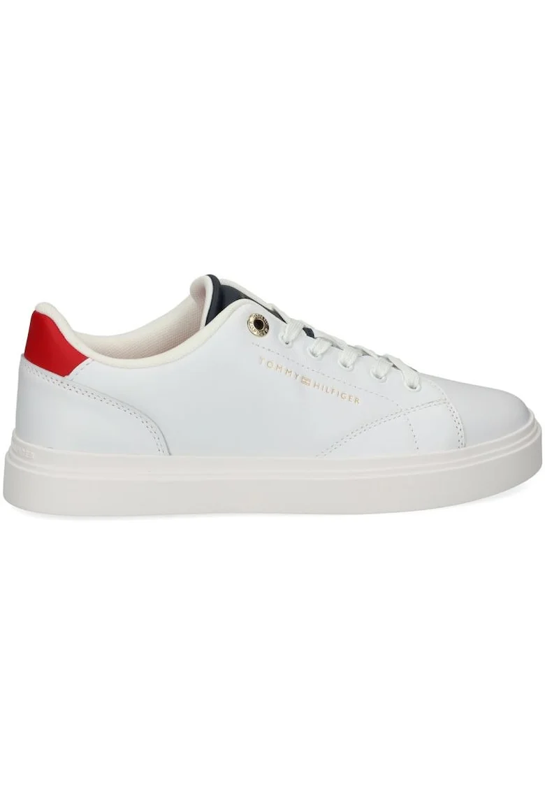 Pantofi sport  TH FEMININE CUPSOLE LEATHER-FW0FW09105-0GY