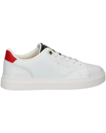 Pantofi sport  TH FEMININE CUPSOLE LEATHER-FW0FW09105-0GY