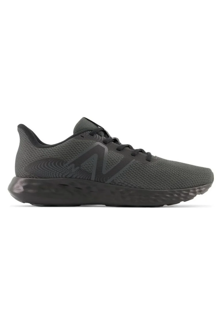 Pantofi sport barbati M411lk3,  Sintetic, Negru