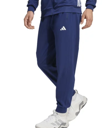 Pantaloni regular fit pentru fitness Essentials Flex, Albastru inchis