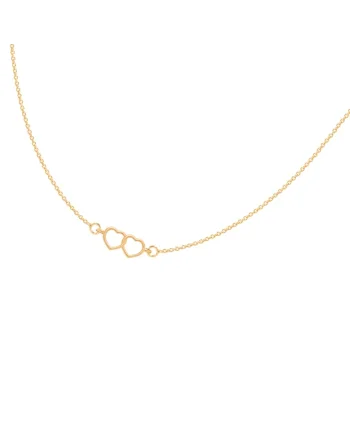 Colier  placat cu aur de 18K