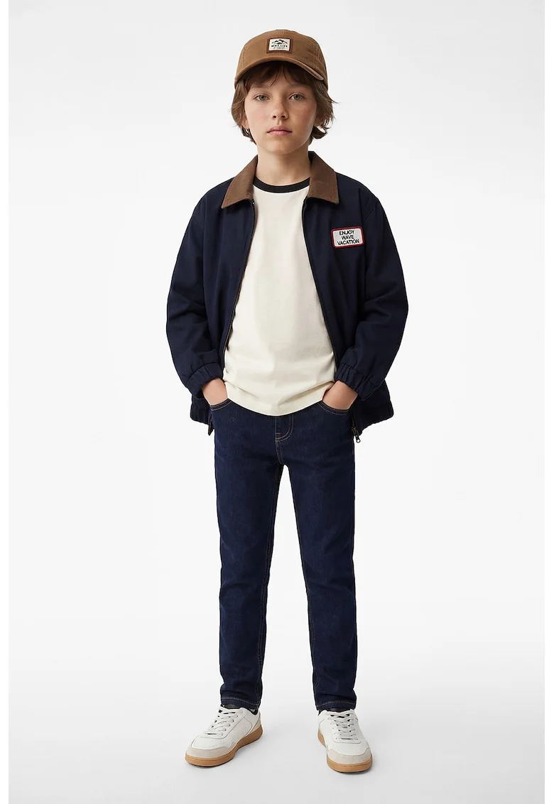 Blugi slim fit, Albastru inchis