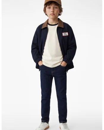 Blugi slim fit, Albastru inchis