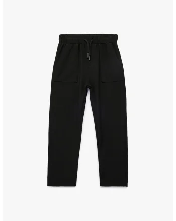 Pantaloni cu snur, Negru
