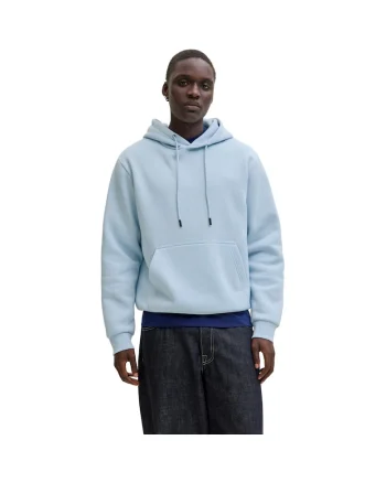 Hanorac JACK &JONES Bradley Hood PO 53399, Albastru deschis