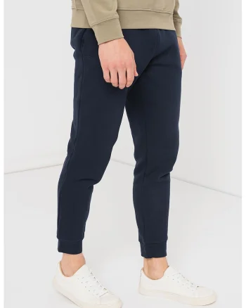 Pantaloni cu talie ajustabila, pentru antrenament, Bleumarin