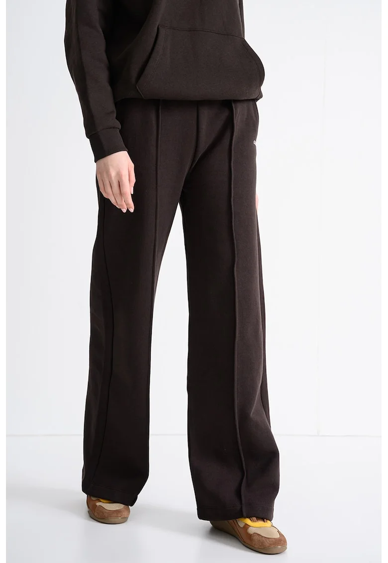 Pantaloni de trening cu croiala relaxed-fit, Maro inchis