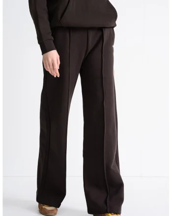 Pantaloni de trening cu croiala relaxed-fit, Maro inchis