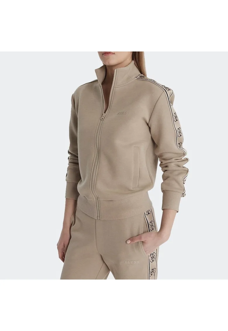 Jacheta sport pentru dama BRITNEY,  Bej, Bumbac/Poliester