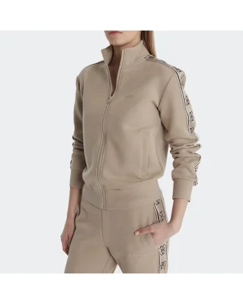 Jacheta sport pentru dama BRITNEY,  Bej, Bumbac/Poliester