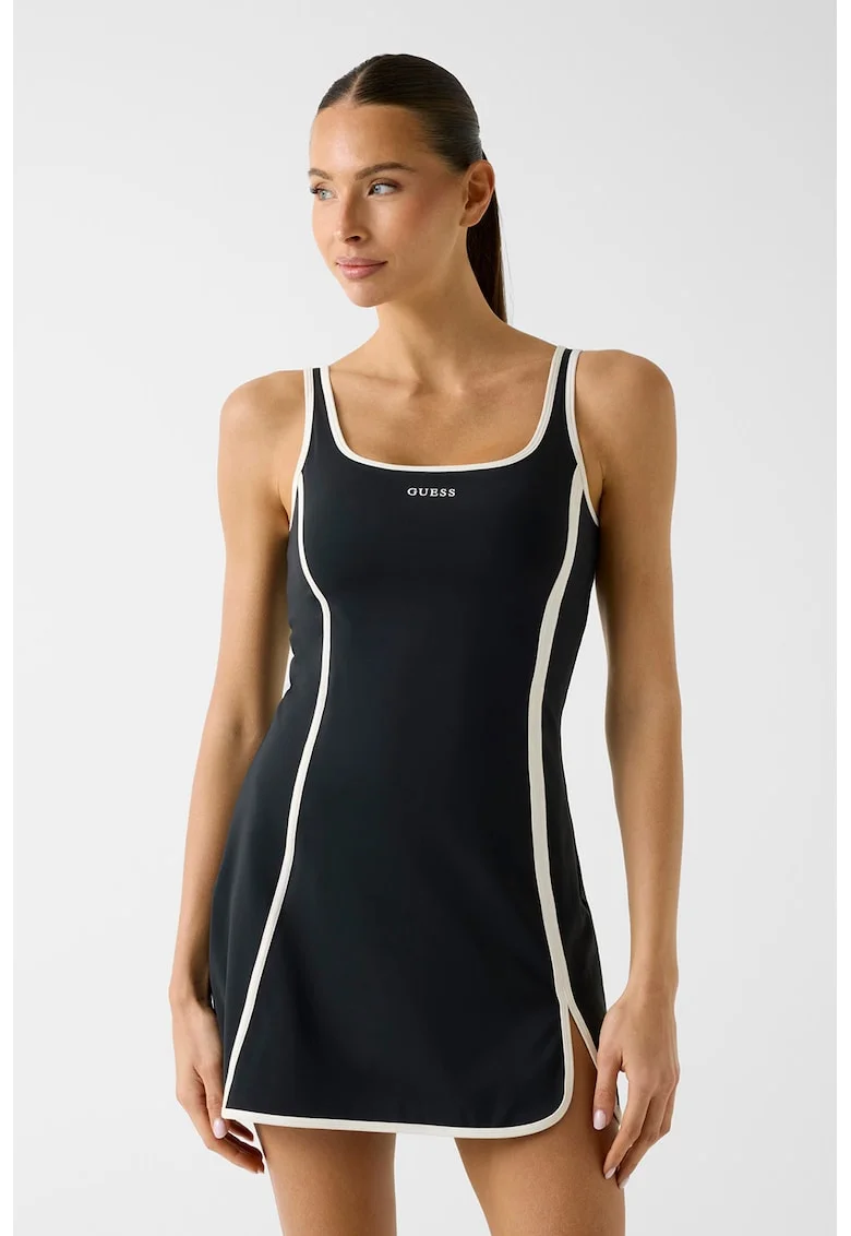 Rochie mini pentru fitness, Negru
