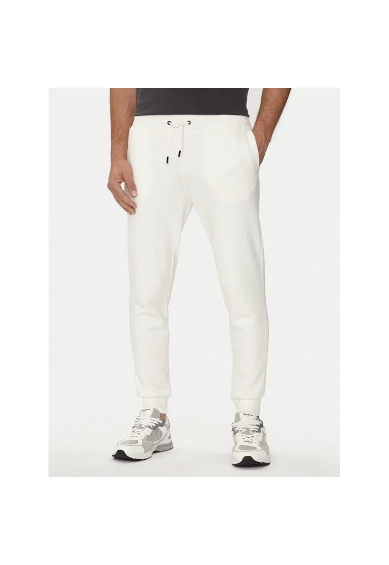Pantaloni sport barbati,  973301, Ecru, Bumbac