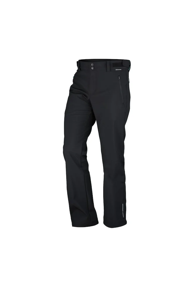 Pantaloni de drumetie din softshell 5K/5K pentru barbati Geron, Negru