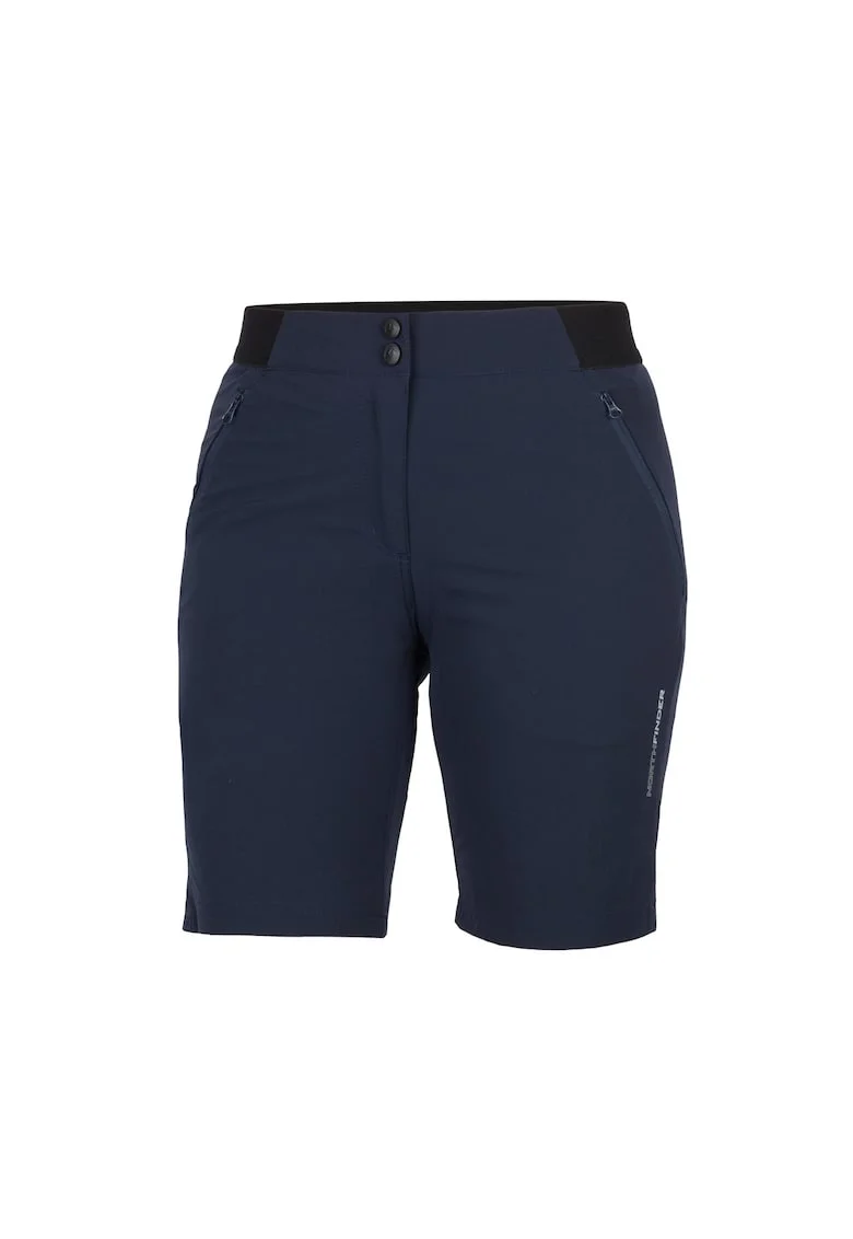Pantaloni scurti dama stretch pentru drumetie Jackie, Albastru inchis
