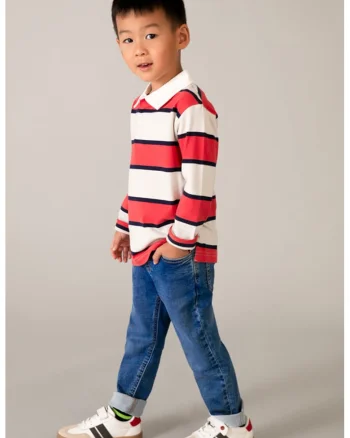 Blugi skinny cu 5 buzunare, Bleumarin