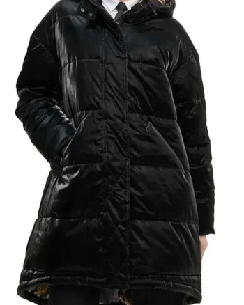 Geaca dama 77HASD19,  Poliester, Negru