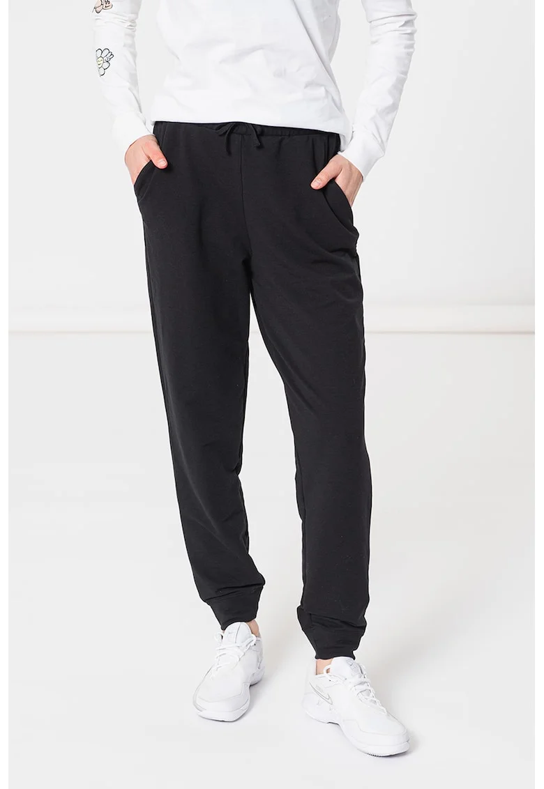 Pantaloni 7/8 cu tehnologie Dri Fit, pentru antrenament, Negru