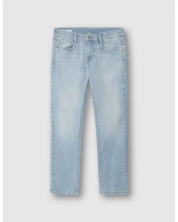 Blugi slim fit Hatcher, Albastru azur