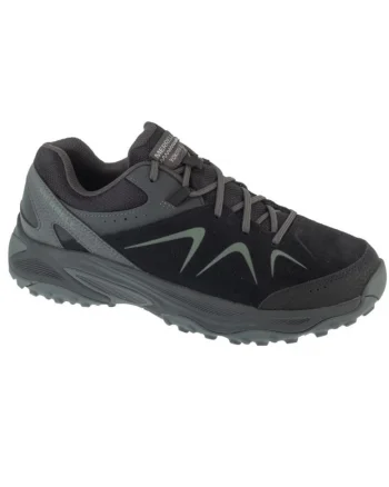 Pantofi sport barbati,  Yokota 3, piele de caprioara, negru