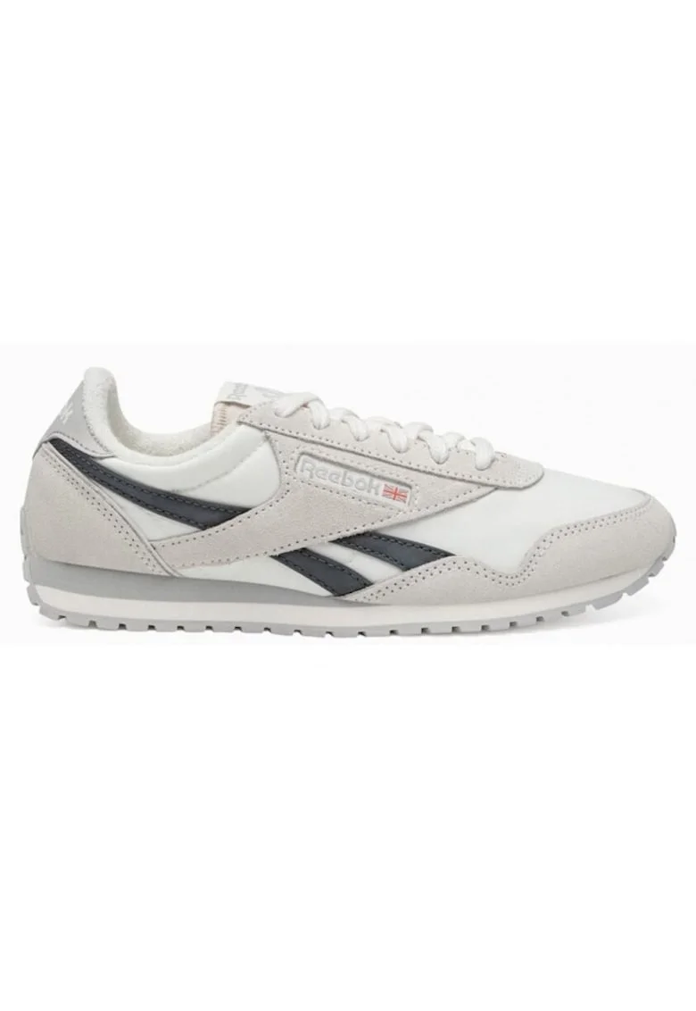 Pantofi sport dama,  Classic AZ, piele, alb/gri