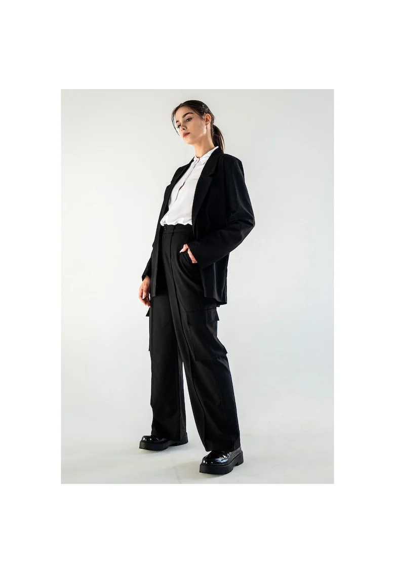 Pantaloni cargo cu si buzunare
