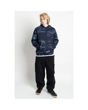 Pantaloni supradimensionati cargo cu snur in talie,