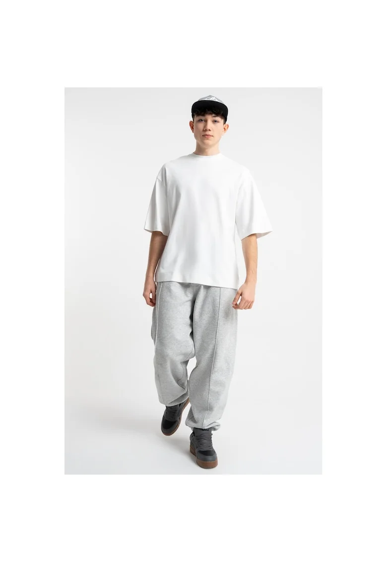 Pantaloni de trening cu croiala ampla si talie ajustabila