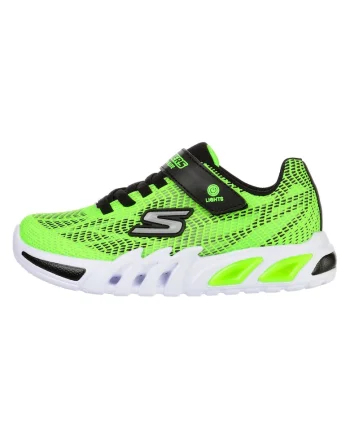Pantofi sport cu lumini LED Flex-Glow Elite-Vorlo, Verde