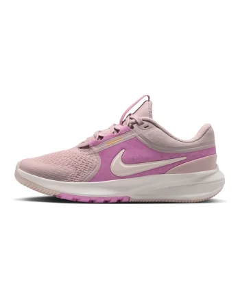 Pantofi wedge Star Runner 5 pentru alergare, Roz prafuit