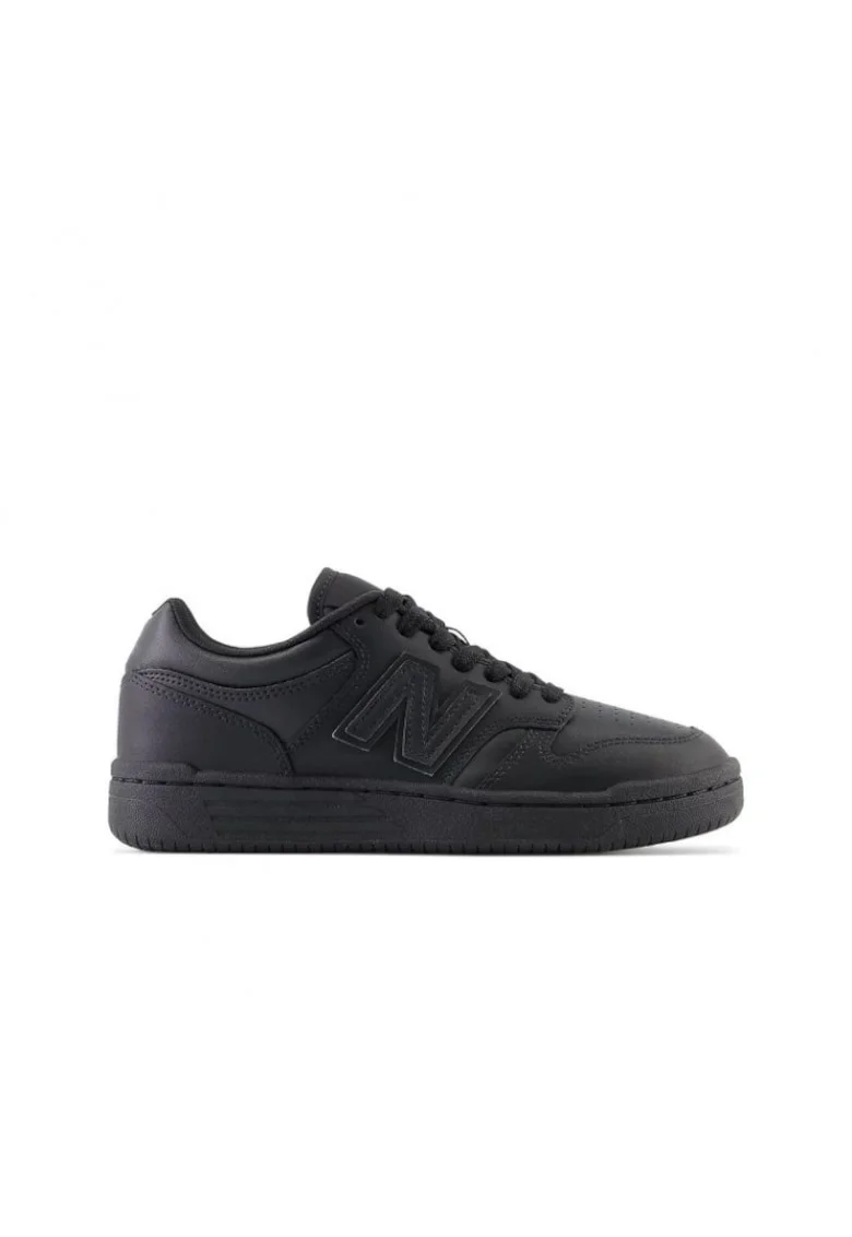 Pantofi sport copii,  sintetic, negru,
