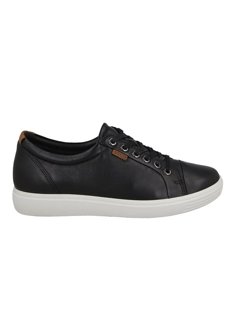 Pantofi sport Universal  Soft 7, Piele naturala, Negru