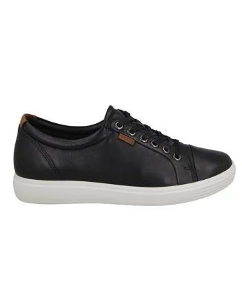 Pantofi sport Universal  Soft 7, Piele naturala, Negru