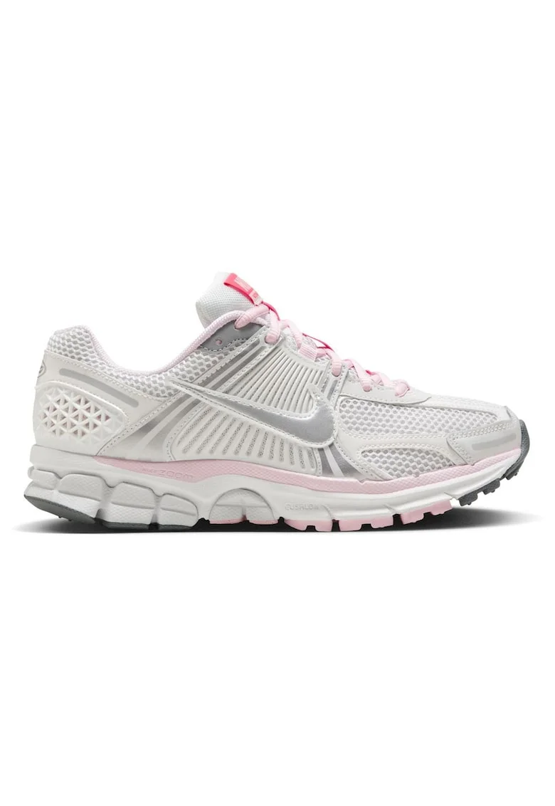 Pantofi sport  Zoom Vomero 5, piele naturala si sintetica, confortabili, alb/roz