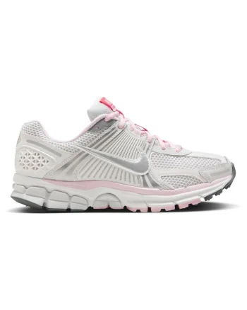 Pantofi sport  Zoom Vomero 5, piele naturala si sintetica, confortabili, alb/roz
