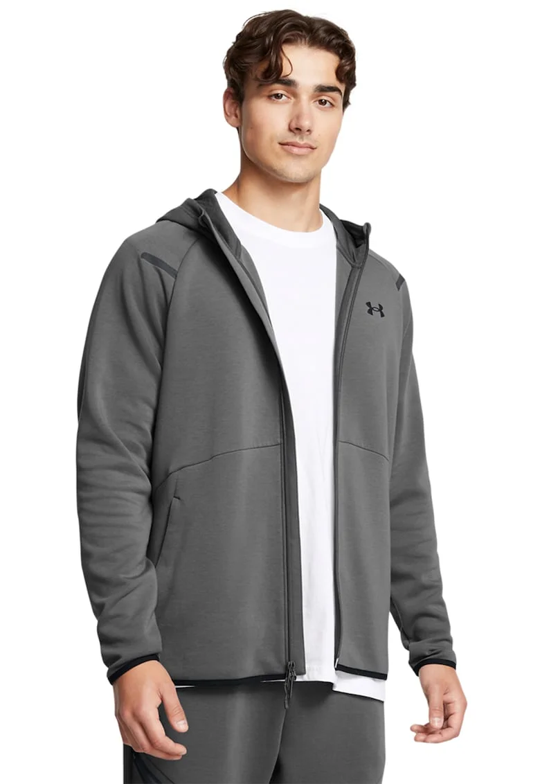Hanorac din fleece Unstoppable, Gri deschis