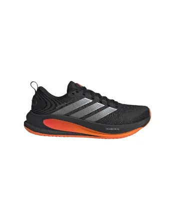 Pantofi Supernova Ease 2 pentru alergare, Negru/Portocaliu mandarina