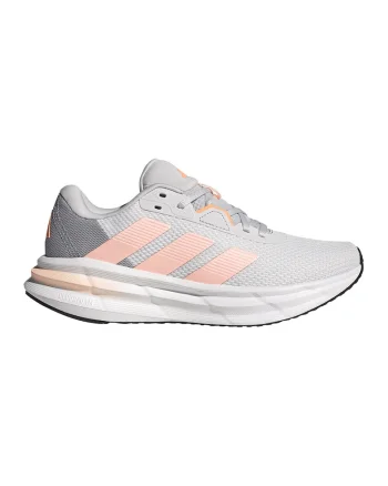 Pantofi Galaxy 7 cu logo, pentru alergare, Gri deschis/Roz somon