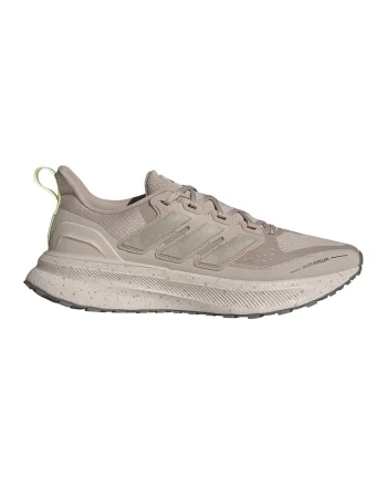 Pantofi Ultrarun 5 cu finisaj rezistent la apa, pentru alergare, Gri/Verde lime/Roz prafuit