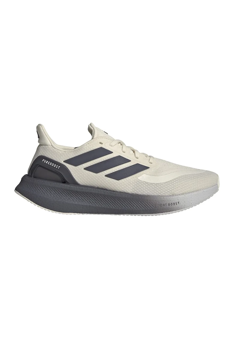 Pantofi Pureboost 5 pentru alergare, Gri carbune/Alb murdar