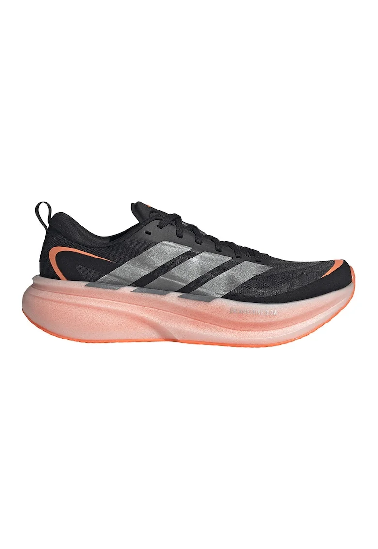 Pantofi Supernova Glide cu detalii reflectorizante pentru alergare, Portocaliu/Negru stins