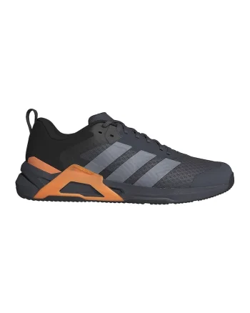 Pantofi Dropset low-cut pentru antrenament, Portocaliu mandarina/Gri antracit