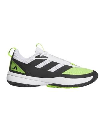Pantofi Subzone cu detalii reflectorizante, pentru baschet, Negru/Verde lime
