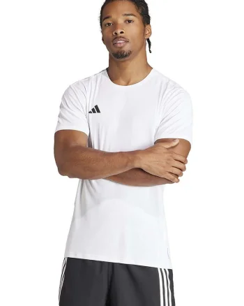 Tricou slim fit pentru alergare Adizero, Alb optic