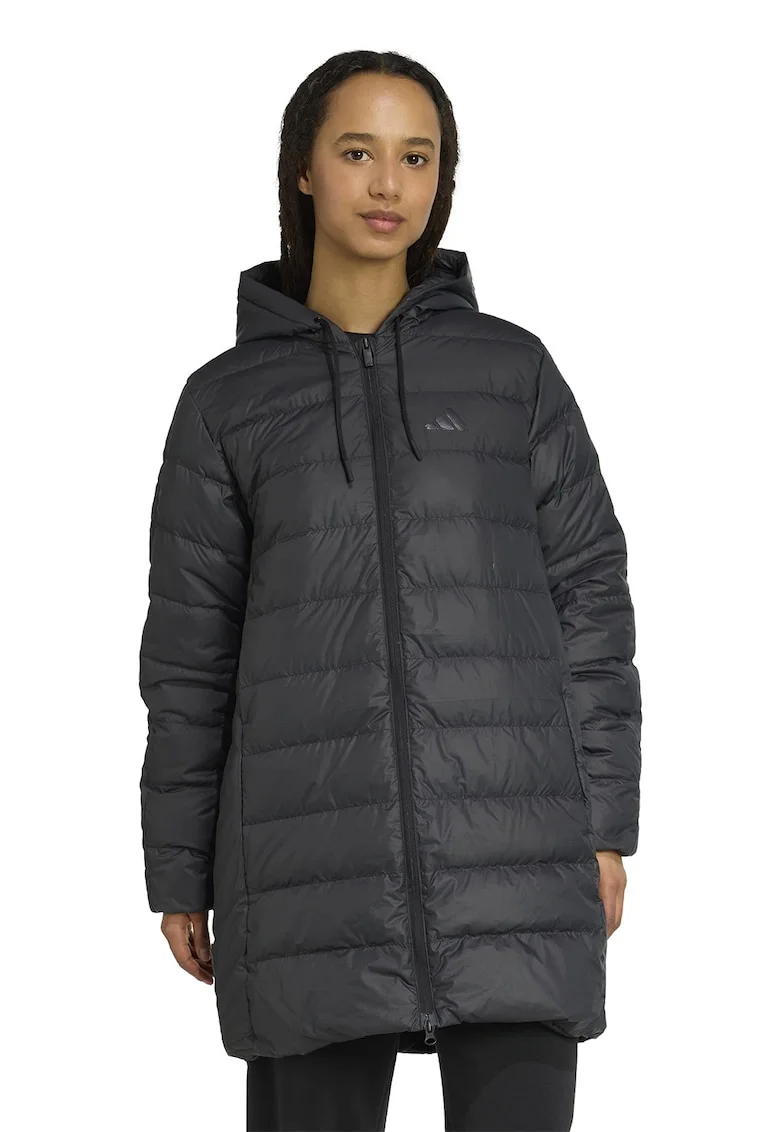 Geaca cu umplutura de puf Essentials CLIMAWARM, Negru